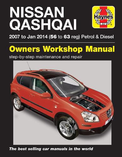 Cover image for Nissan Qashqai ('07 to Jan '14) 56 to 63