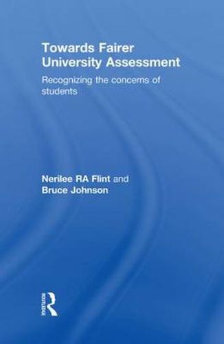 Cover image for Towards Fairer University Assessment: Recognizing the Concerns of Students