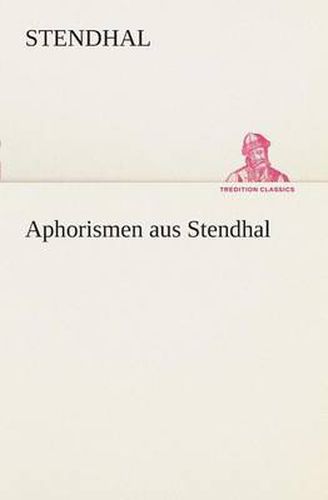 Cover image for Aphorismen aus Stendhal