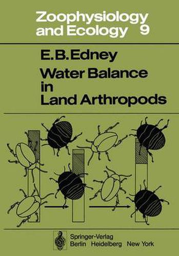 Cover image for Water Balance in Land Arthropods