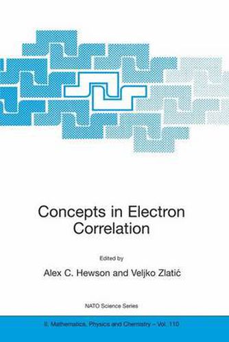 Cover image for Concepts in Electron Correlation