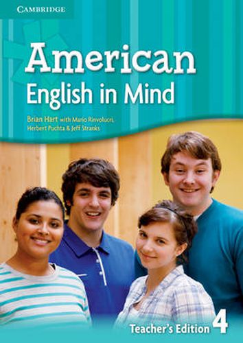 Cover image for American English in Mind Level 4 Teacher's Edition