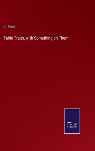 Cover image for Table Traits, with Something on Them