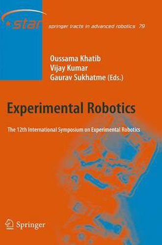 Cover image for Experimental Robotics: The 12th International Symposium on Experimental Robotics