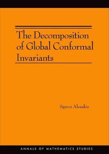 Cover image for The Decomposition of Global Conformal Invariants