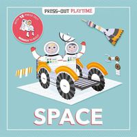 Cover image for Press-Out Playtime Space: Build 3D Models