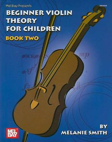 Cover image for Beginner Violin Theory For Children Book 2