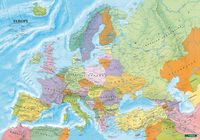 Cover image for Wall Map - Marking Board: Europe political 1:6 Mill.
