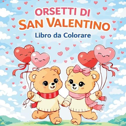 Cover image for Orsetti di San Valentino - Libro da colorare