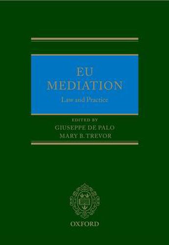 Cover image for EU Mediation Law and Practice