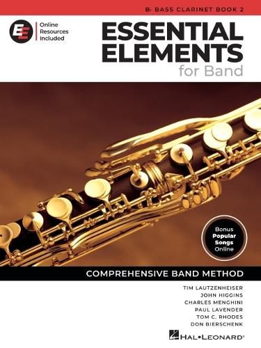 Cover image for Essential Elements for Band - Bb Bass Clar Book 2
