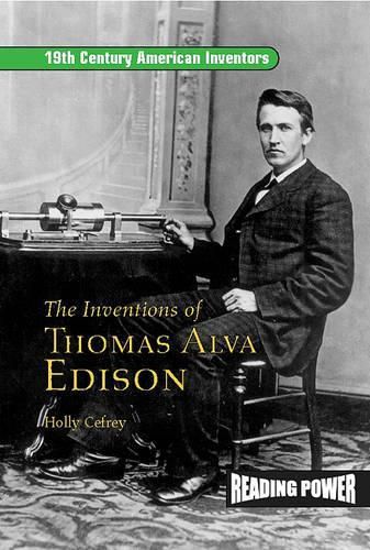 Cover image for Inventions of Thomas Alva Edison: Father of the Light Bulb and the Motion Picture Camera
