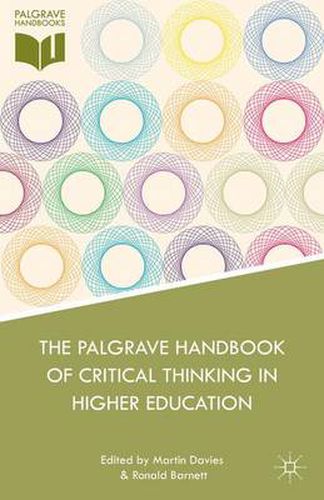 Cover image for The Palgrave Handbook of Critical Thinking in Higher Education