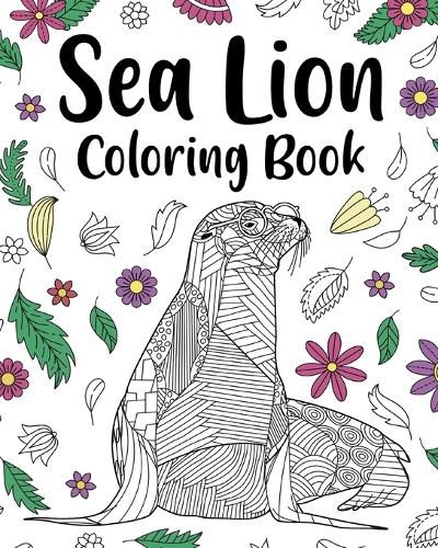Cover image for Sea Lion Coloring Book
