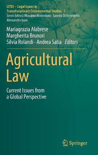 Cover image for Agricultural Law: Current Issues from a Global Perspective