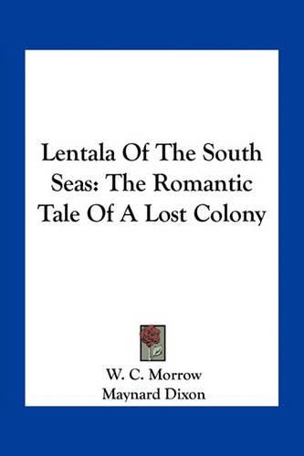 Cover image for Lentala Of The South Seas
