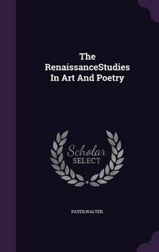 Cover image for The Renaissancestudies in Art and Poetry