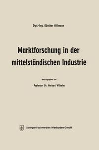 Cover image for Marktforschung in Der Mittelstandischen Industrie