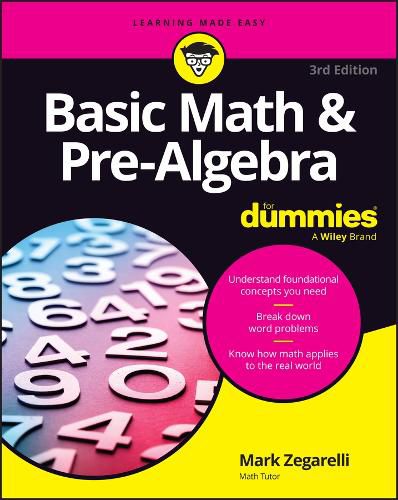 Cover image for Basic Math & Pre-Algebra For Dummies