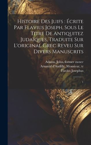 Cover image for Histoire des Juifs