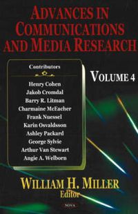 Cover image for Advances in Communications & Media Research: Volume 4