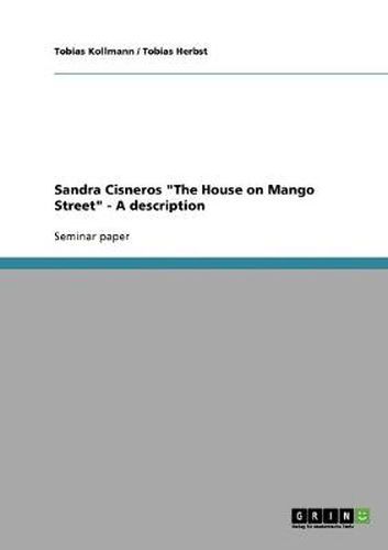 Cover image for Sandra Cisneros The House on Mango Street - A description