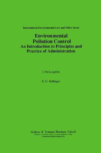 Cover image for Environmental Pollution Control:An Introduction to Principles and Practice of Administration