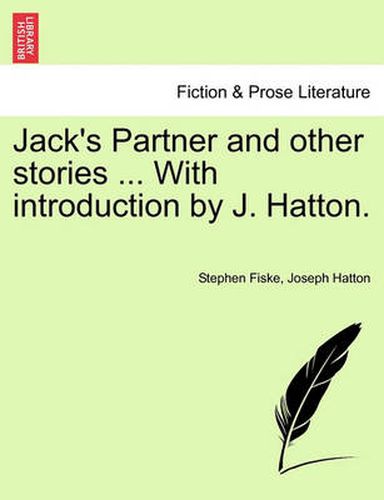 Cover image for Jack's Partner and Other Stories ... with Introduction by J. Hatton.