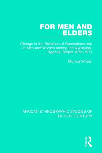 Cover image for For Men and Elders