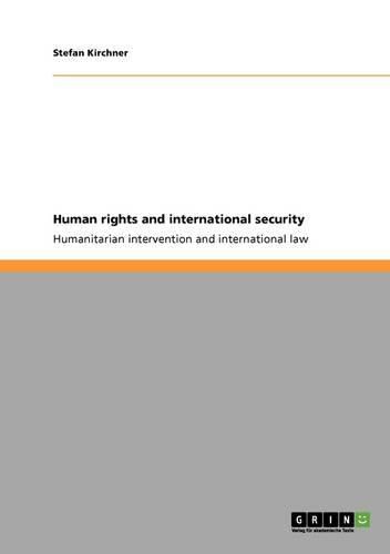 Cover image for Human Rights and International Security