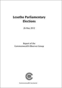 Cover image for Lesotho Parliamentary Elections, 26 May 2012