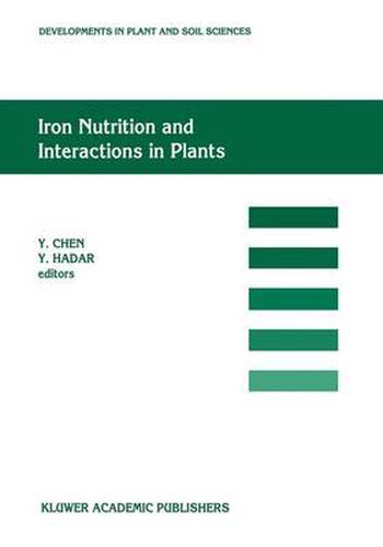 Iron Nutrition and Interactions in Plants: Proceedings of the Fifth International Symposium on Iron Nutrition and Interactions in Plants , 11-17 June 1989, Jerusalem, Israel, 1989