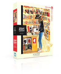 Cover image for New Yorker Jigsaw Puzzle: At The Strand Cover (1000 pieces)