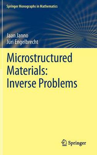 Cover image for Microstructured Materials: Inverse Problems