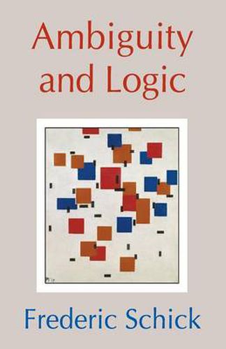 Cover image for Ambiguity and Logic