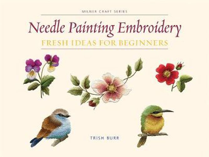 Cover image for Needle Painting Embroidery: Fresh Ideas for Beginners