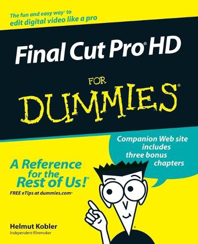 Cover image for Final Cut Pro HD For Dummies