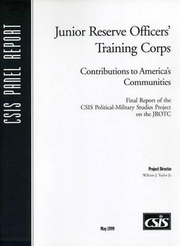 Cover image for Junior Reserve Officers' Training Corps: Contributions to America's Communities