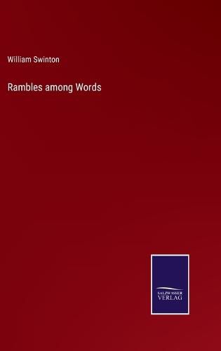 Cover image for Rambles among Words