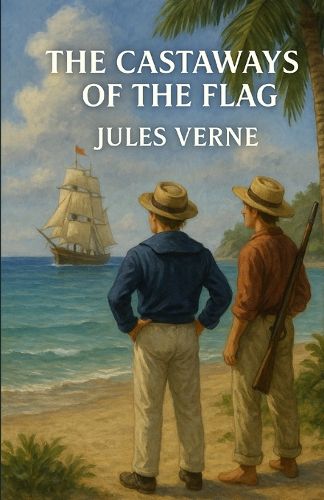 Cover image for The Castaways Of The Flag (Illustrated)