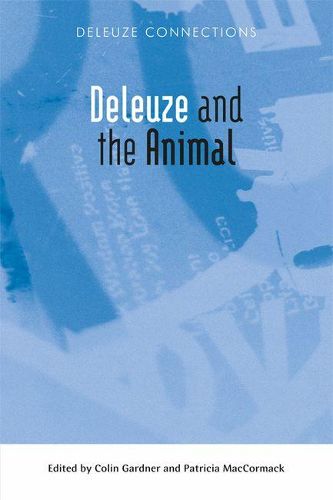 Cover image for Deleuze and the Animal