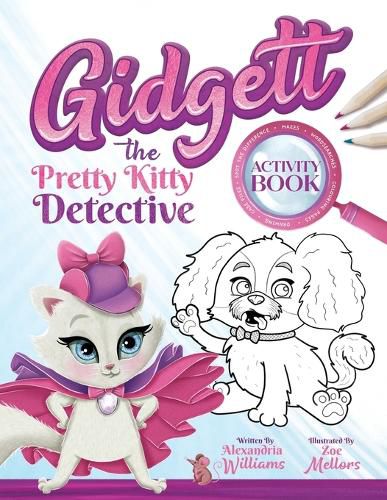 Cover image for Gidgett the Pretty Kitty Detective Activity Book