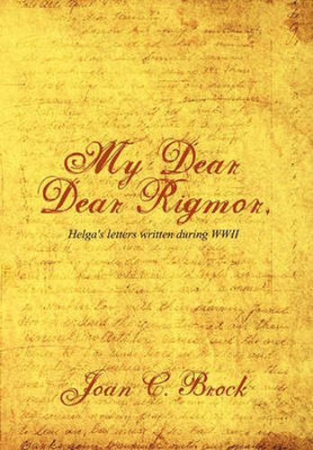 Cover image for My Dear, Dear Rigmor