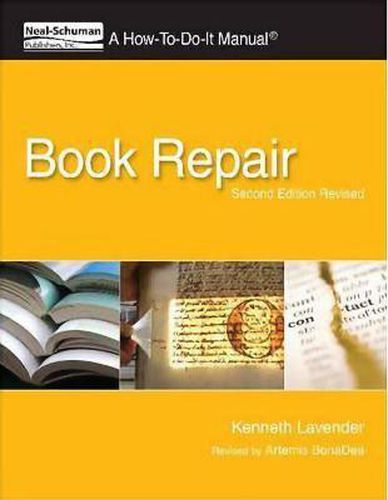 Cover image for Book Repair: A How-to-do-it Manual