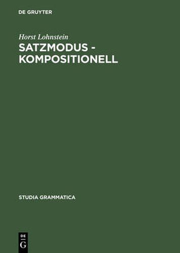 Cover image for Satzmodus - kompositionell