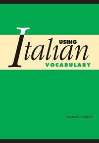 Cover image for Using Italian Vocabulary