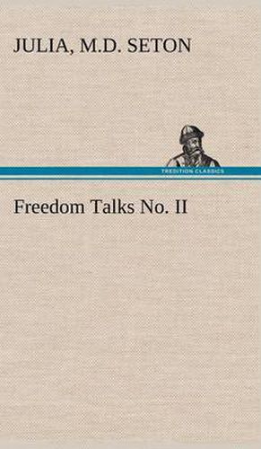 Cover image for Freedom Talks No. II