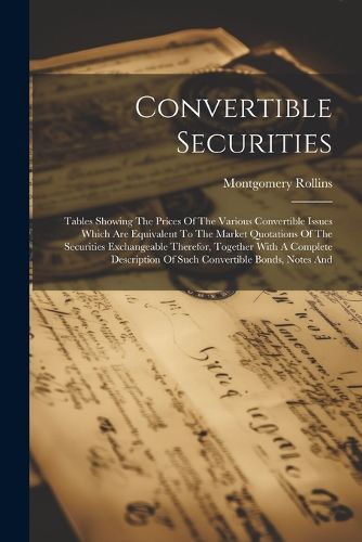 Convertible Securities