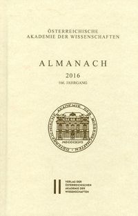 Cover image for Almanach Der Akademie Der Wissenschaften / Almanach 166. Jahrgang 2016