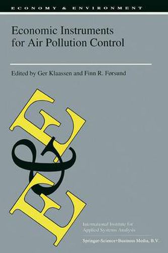 Cover image for Economic Instruments for Air Pollution Control